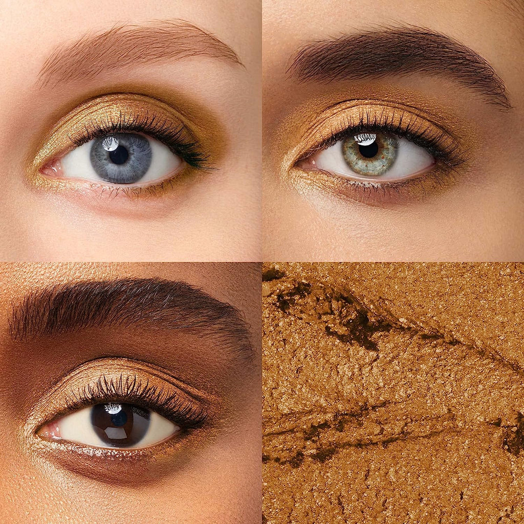 Julep Eyeshadow 101 Crème to Powder Waterproof Eyeshadow Stick, Honey Gold Metallic