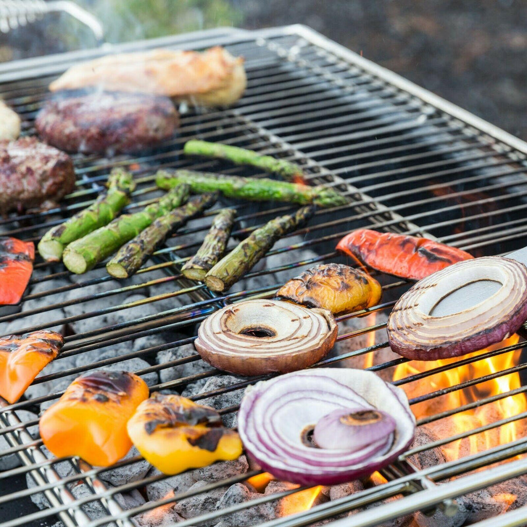 60" Heavy Duty Steel Outdoor Portable Charcoal Grill with Removable Legs & Cover