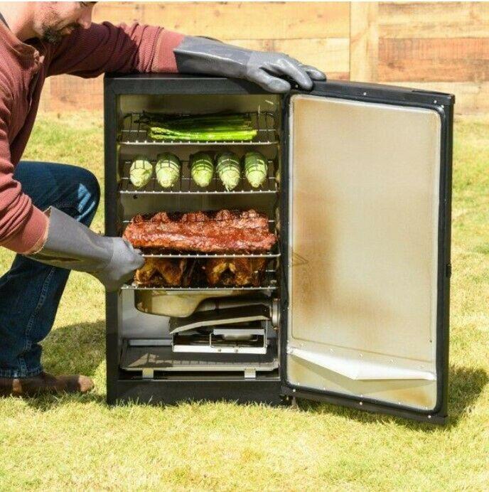 [Hot Sale]  30-inch Digital Electric BBQ Meat Smoker in Black, NEW