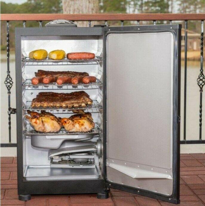 [Hot Sale]  30-inch Digital Electric BBQ Meat Smoker in Black, NEW