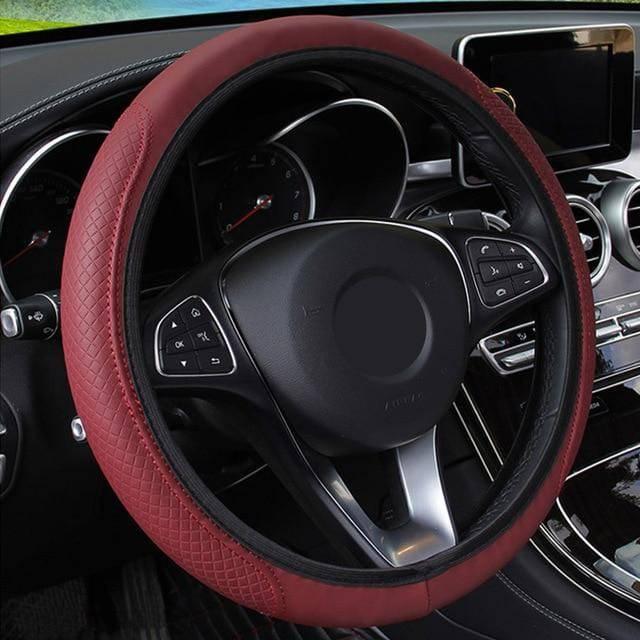 Skidproof Embossing Car Steering Wheel Cover