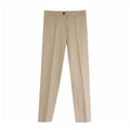 elegant pleated pencil pants