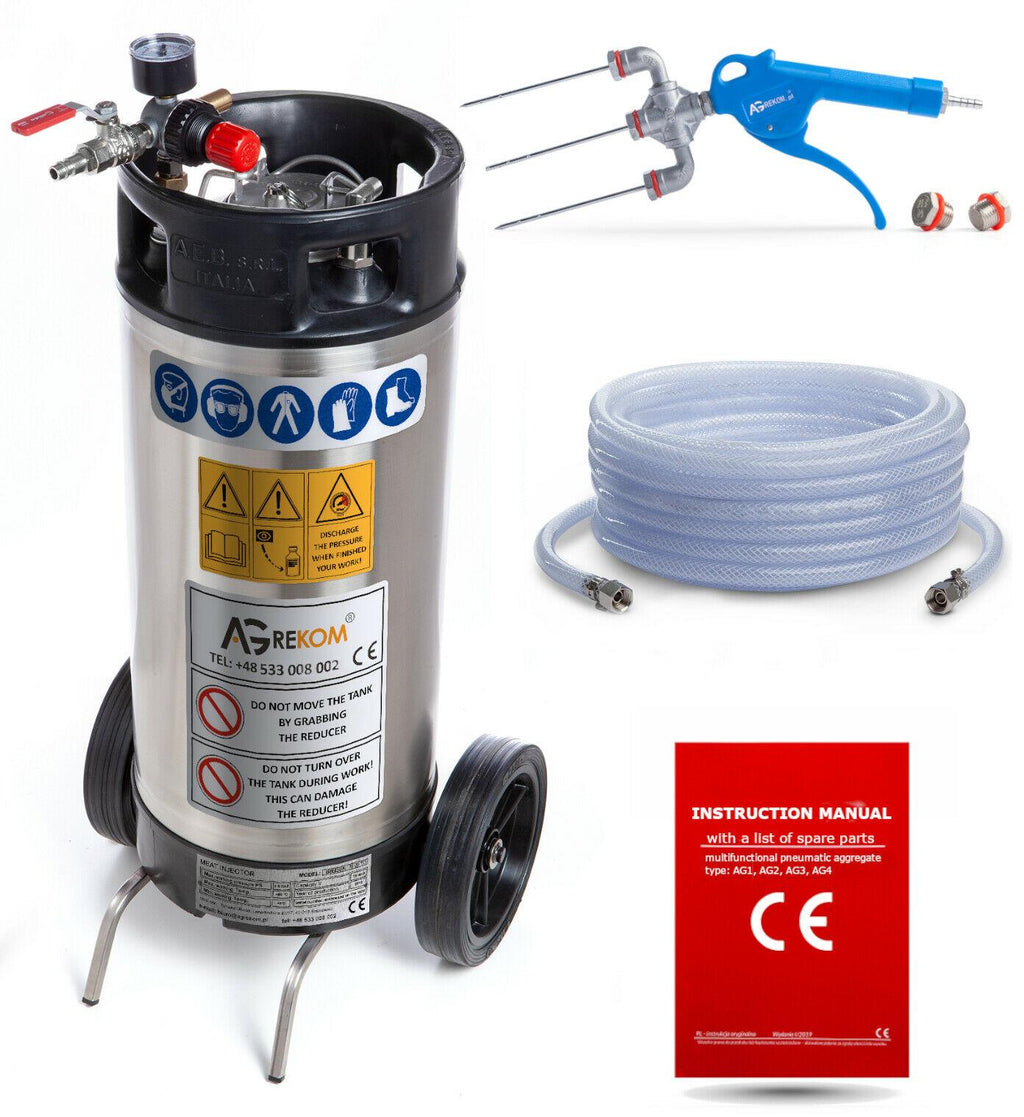 MEAT MARINADE INJECTOR PROFESSIONAL 5 GALLON BBQ PORK BEEF TURKEY BRISKET BRINE
