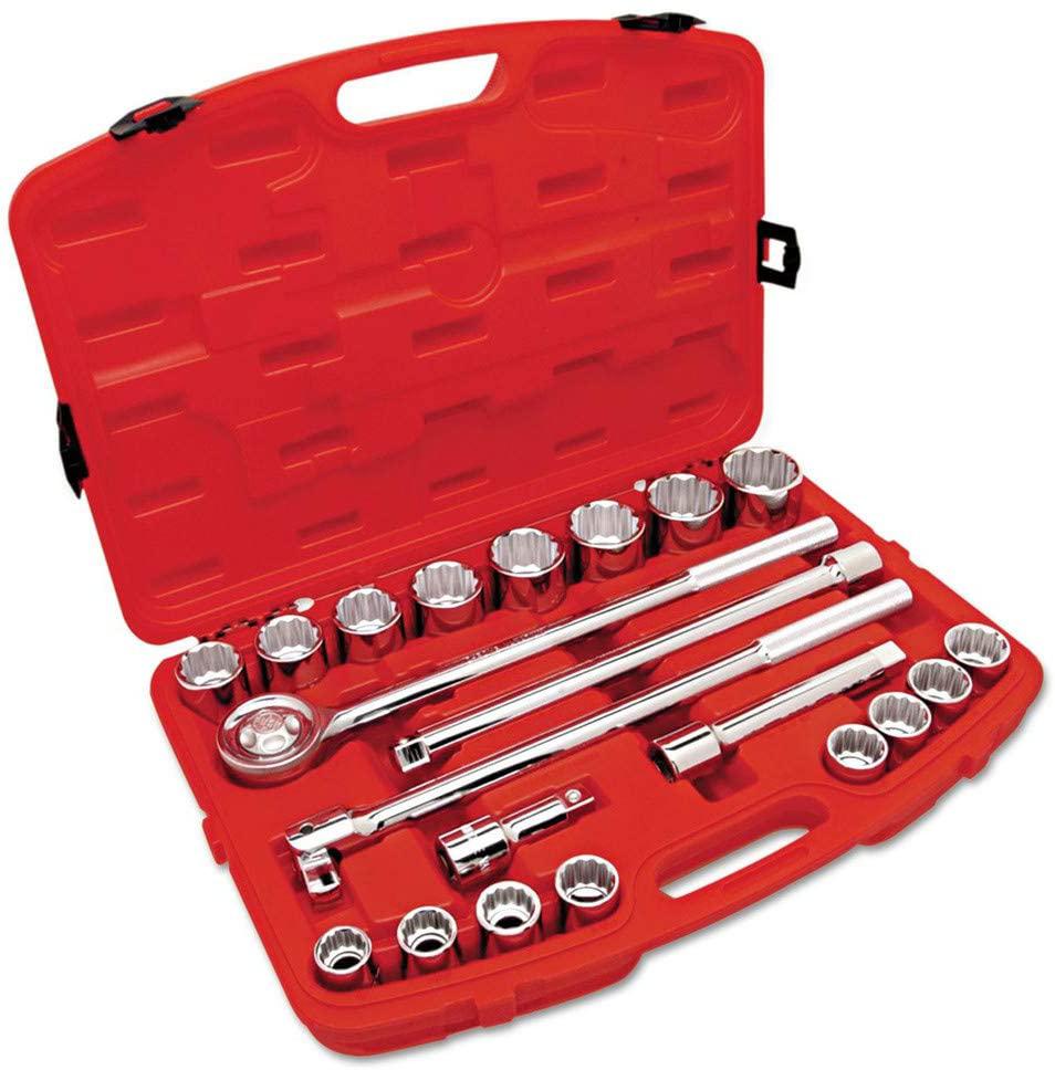 Crescent CTK21SAE 3/4-Inch SAE Mechanics Tool Set, 21-Piece