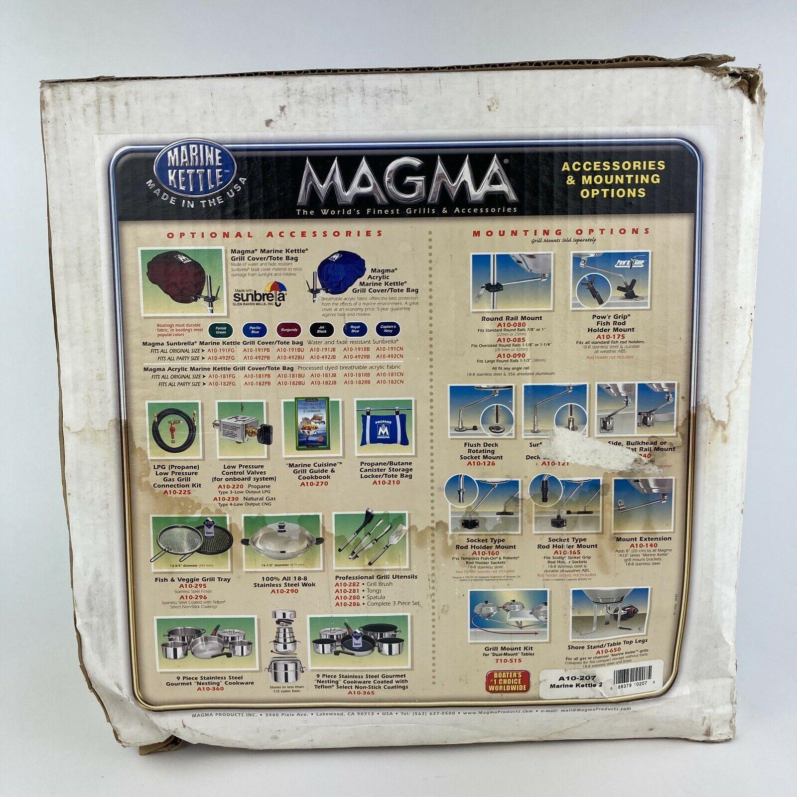 New!  Stove & Gas Grill Combo Marine Kettle 2 Orig Size A10-207 Box Damage