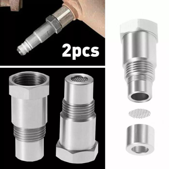 O2 Sensor Gasket Extender Spacer Adapter Extension M18x1.5 46.5mm Universal