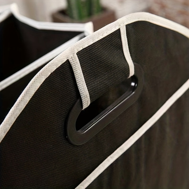 Car Trunk Cargo StoraBag, Foldable Black StoraBox For Car And Trunk