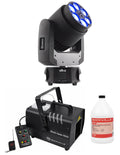 Chauvet DJ Intimidator Trio Wash Effect Moving Head DMX Light +  Haze Machine