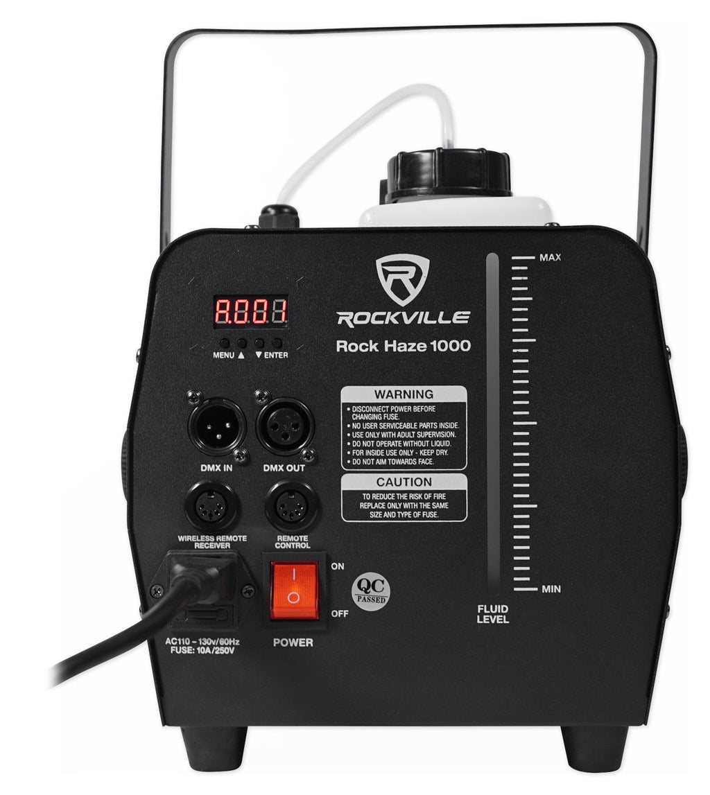 Chauvet DJ Intimidator Trio Wash Effect Moving Head DMX Light +  Haze Machine