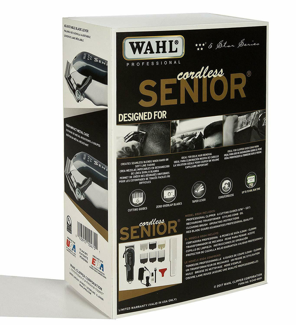 Wahl Professional 5 Star Cordless Senior Limited Edition Model 8504