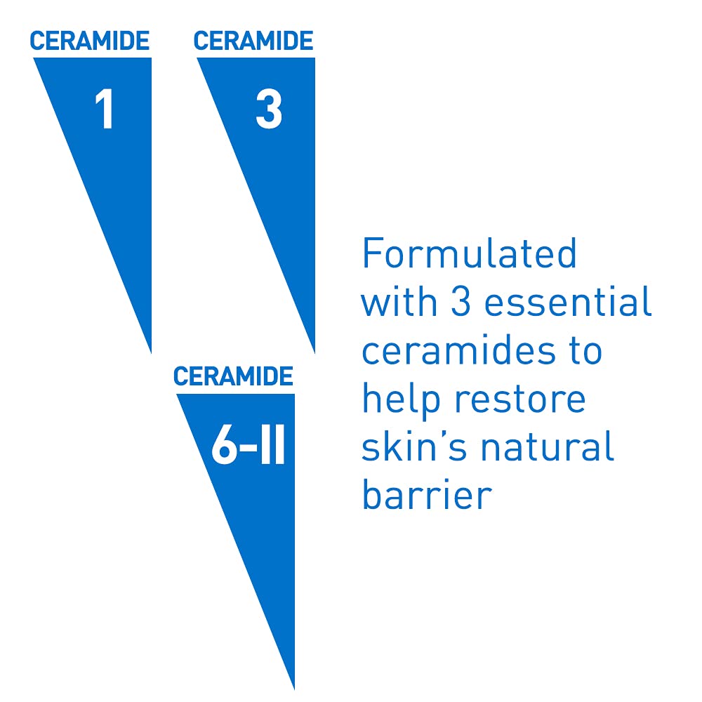 CeraVe Foaming Facial Cleanser | Daily Face Wash for Oily Skin with Hyaluronic Acid, Ceramides, and Niacinamide| Fragrance Free Paraben Free | 19 Fluid Ounce