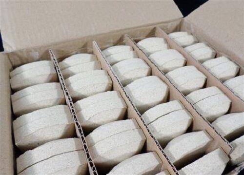 Factory Gas Grill  48"(4) Briquette Grate White Ceramic Briquette