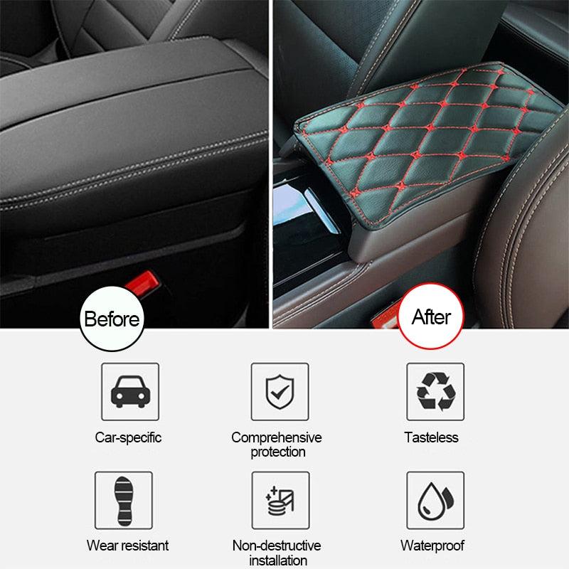 Auto Car Armrest Mats Cushion Pad for Ford Expedition