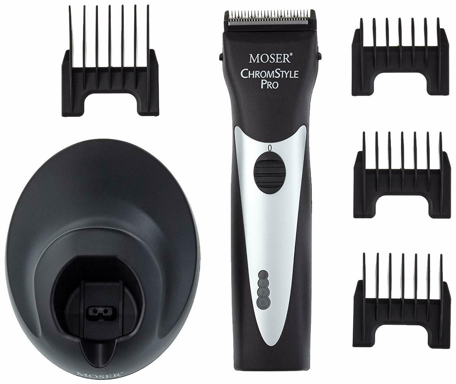 Moser 1871 Chromstyle Pro Professional Hair Clipper 1871-0071 White
