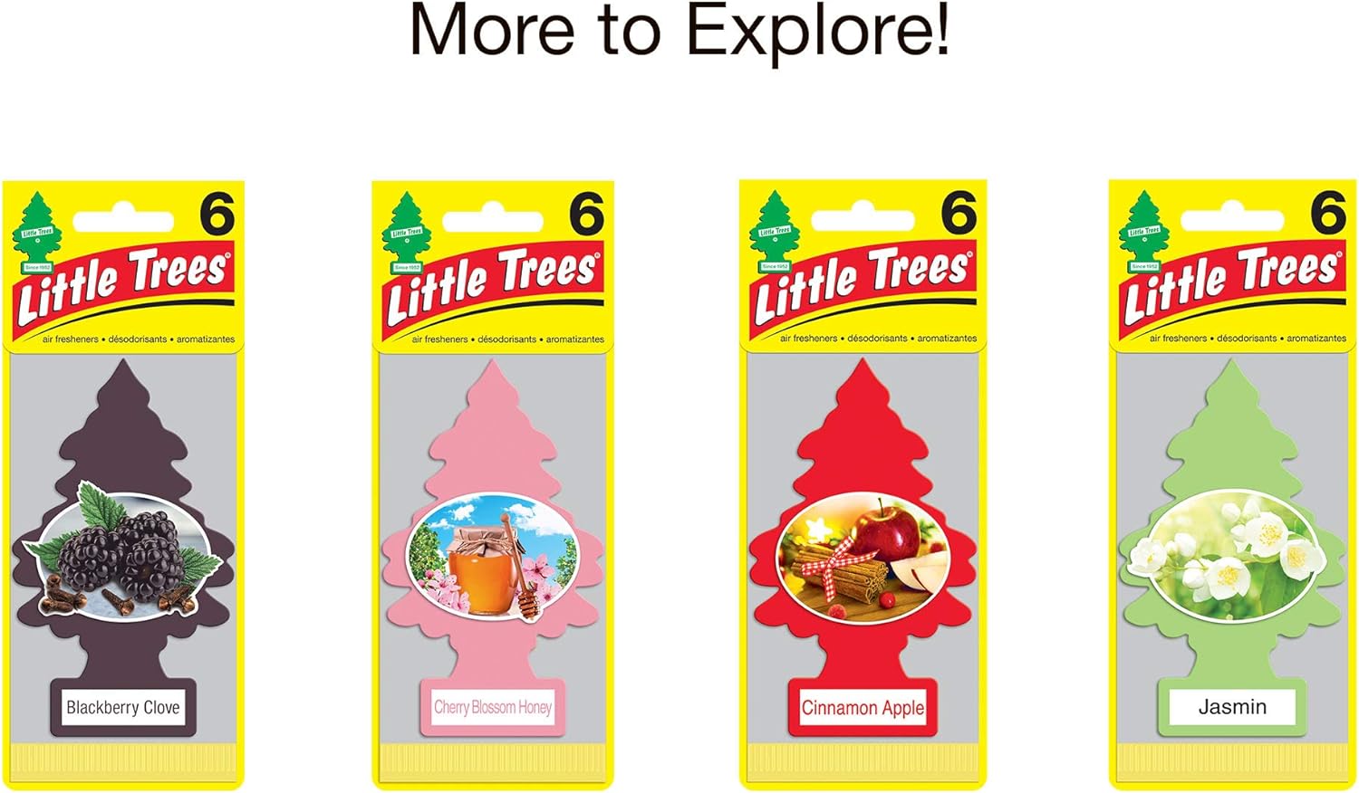 LITTLE TREES Air Fresheners Car Air Freshener. Hanging Tree Provides Long Lasting Scent for Auto or Home. Moroccan Mint Tea, 24 Air Fresheners