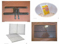 WNK Gas Grill Rebuild Kit Burner SS Coo& Briquette Grates Briquette