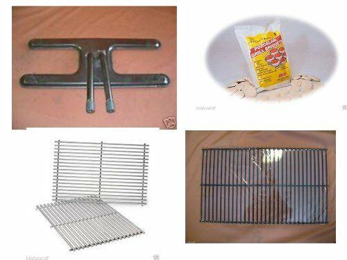 WNK Gas Grill Rebuild Kit Burner SS Coo& Briquette Grates Briquette