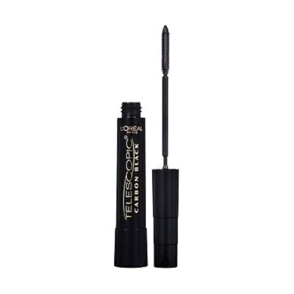 L'Oreal Paris Telescopic Mascara, Carbon Black [935] 0.27 oz (Pack of 12)