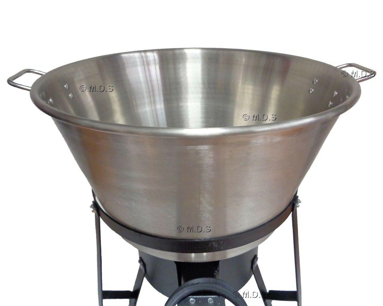 XL Cazo Para Carnitas  Steel SET with Burner & Stand Outdoors Cooking