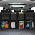 Car Trunk Organizer, Adjustable Backseat StoraBag Net High Capacity Multi-use Oxford Automobile Seat Back Organizers Universal Gifts