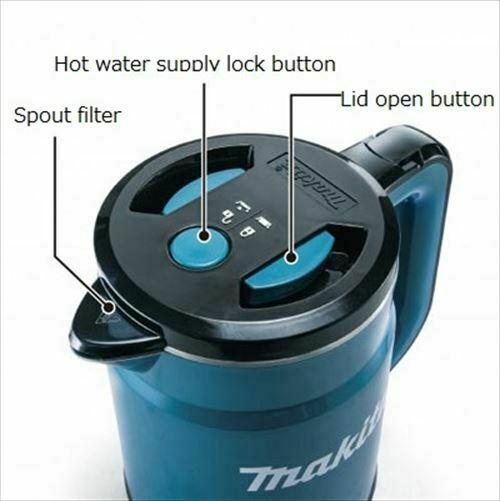 KT360DZ Rechargeable Kettle 0.8 L 36V(18V×2) Blue Tool Only Japan