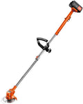 42V Cordless fine line Trimmer/Trimming Machine-2 Hours Fast Charger, 90° Head Adjustment, 1880W high-Power Lawn Mower