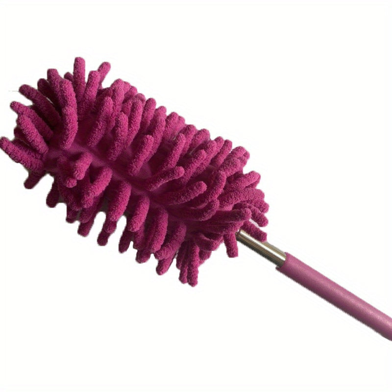 1Pc Microfiber Duster Brush, Extendable Hand Dust Cleaner Anti Dusting Brush Home Duster Air-condition Car Furniture Cleaning Brush Cleaning Tool