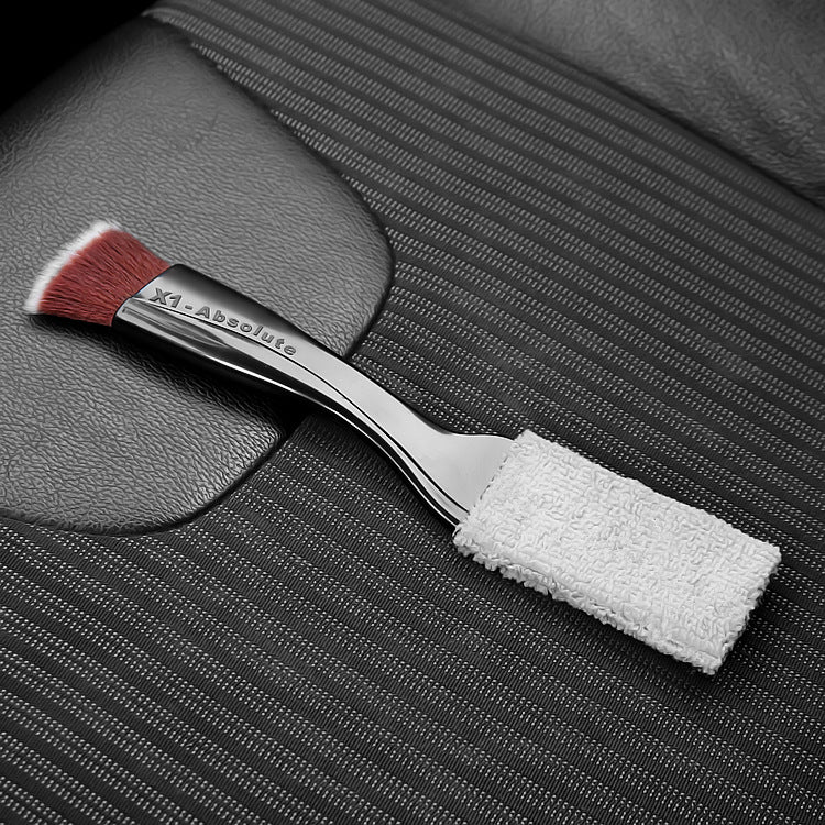 Effortlessly Clean Your Car's Interior with this Soft Brush Air Conditioner Cleaning Tool!