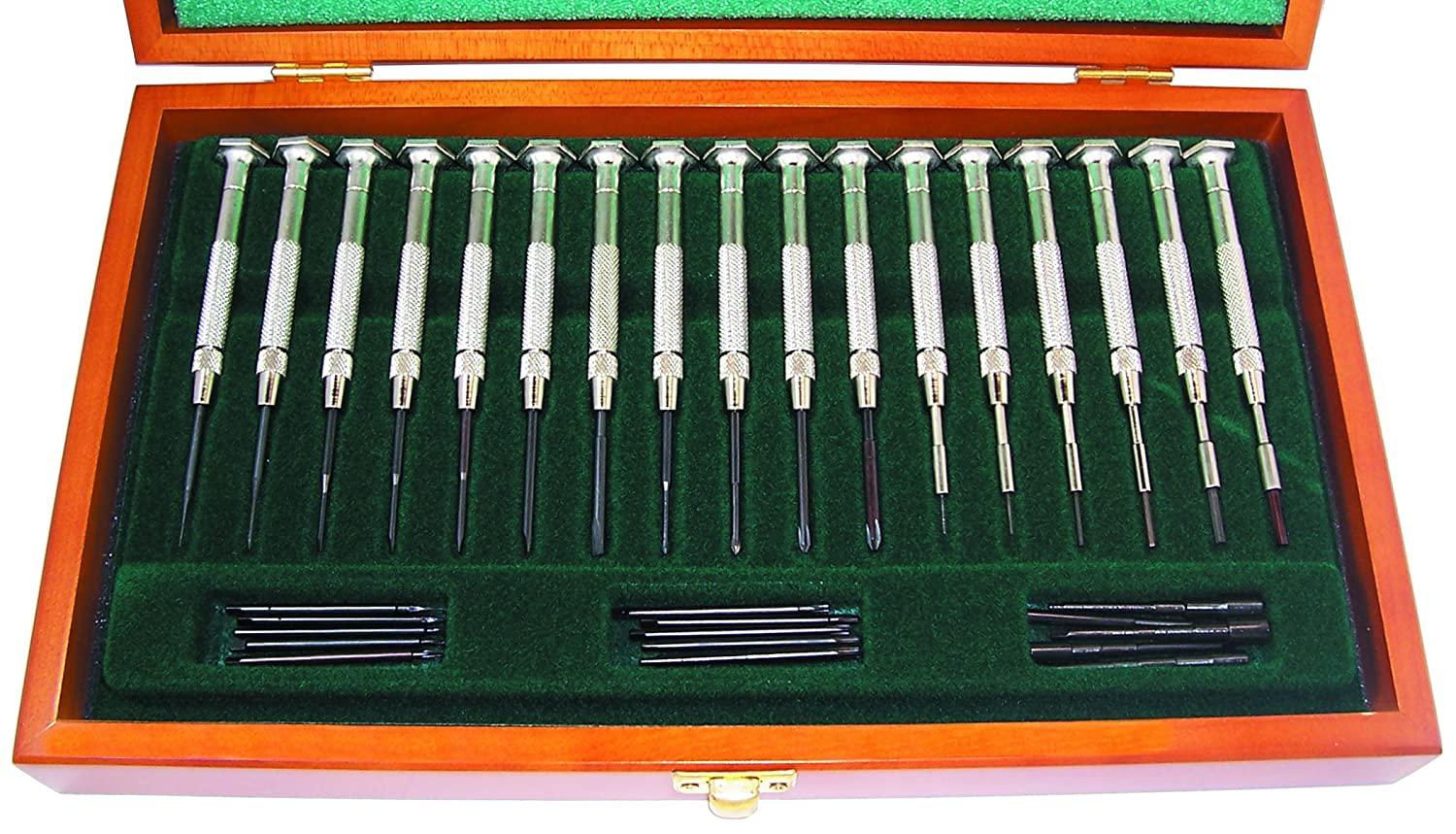 Moody Tools 73-0232 Chromium Vanadium Steel Screwdriver Set, 32-Piece
