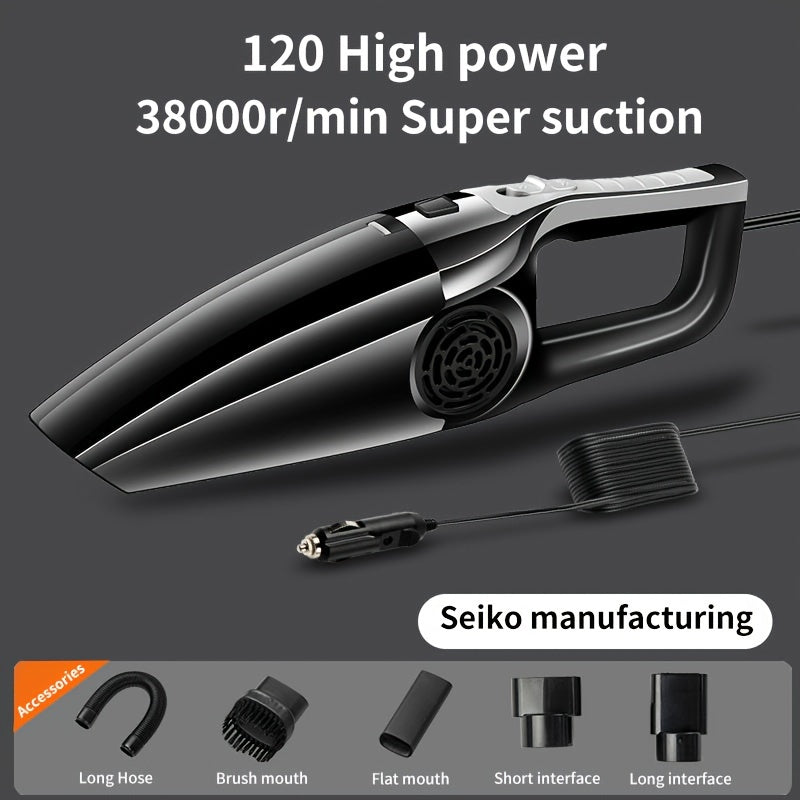 In-car Vehicle Household Indoor LarVacuum Cleaner Power LarSuction Strong Vacuum Vehicle Small Vehicle Vacuum Cleaner Dry-wet Dual-use