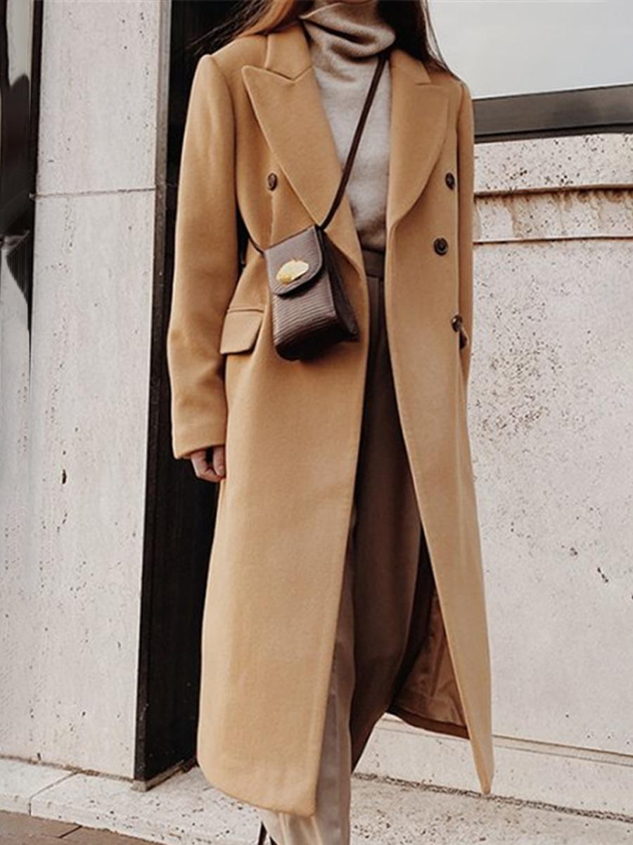 Long Woolen Coat