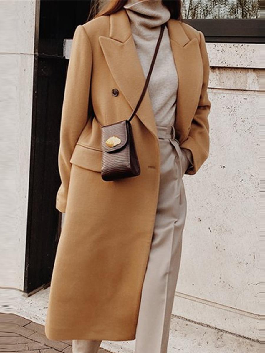 Long Woolen Coat