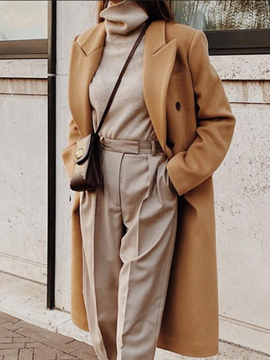Long Woolen Coat