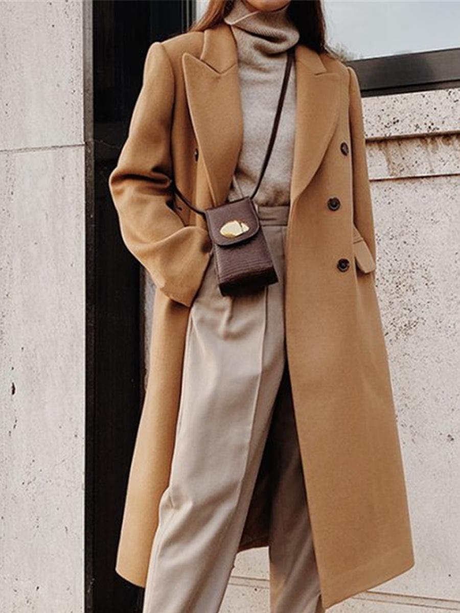 Long Woolen Coat
