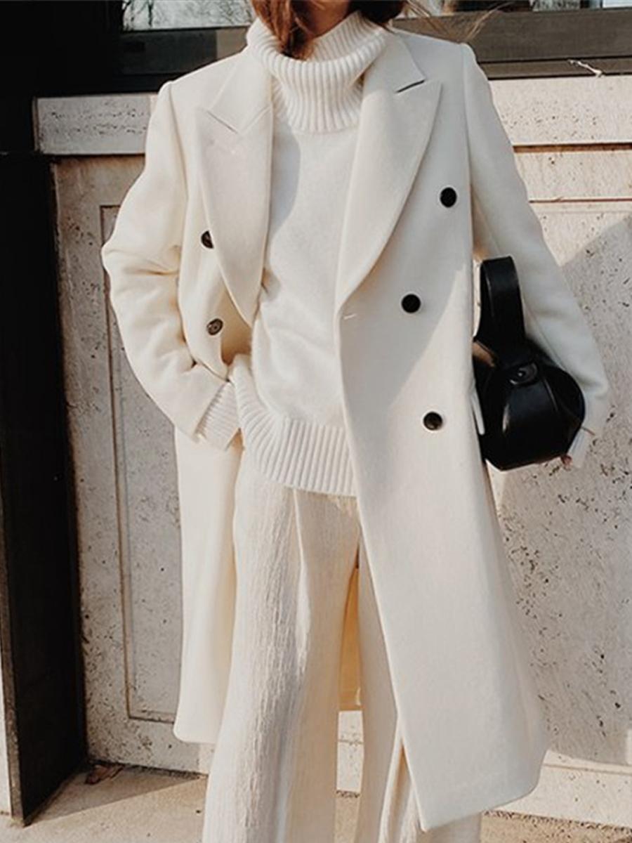 Long Woolen Coat
