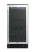 Summit ALBV15 15"W 96 Can Capacity BeveraCenter -  Steel