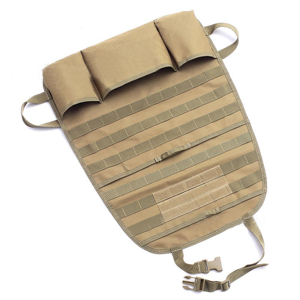 Military-Grade Car Back Seat Organizer: Tactical Accessories, Molle Pouch StoraBag, Outdoor Self-Driving Hunting Seat Cover Bag