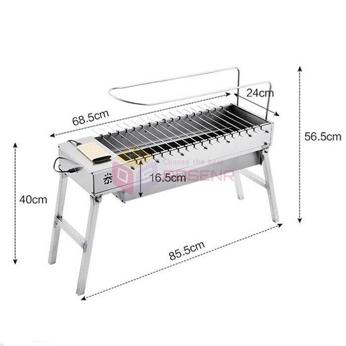 Foldable USB Electric Charcoal Grill/Automatic Flip Barbecue Stove for Outdoor