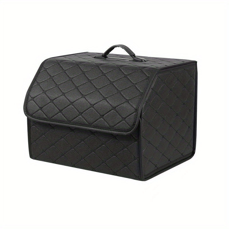 1pc Car Trunk Organizer StoraBox Collapsible Auto Cargo StoraContainer Toys Food StoraBag Car Stowing Automotive Accessories
