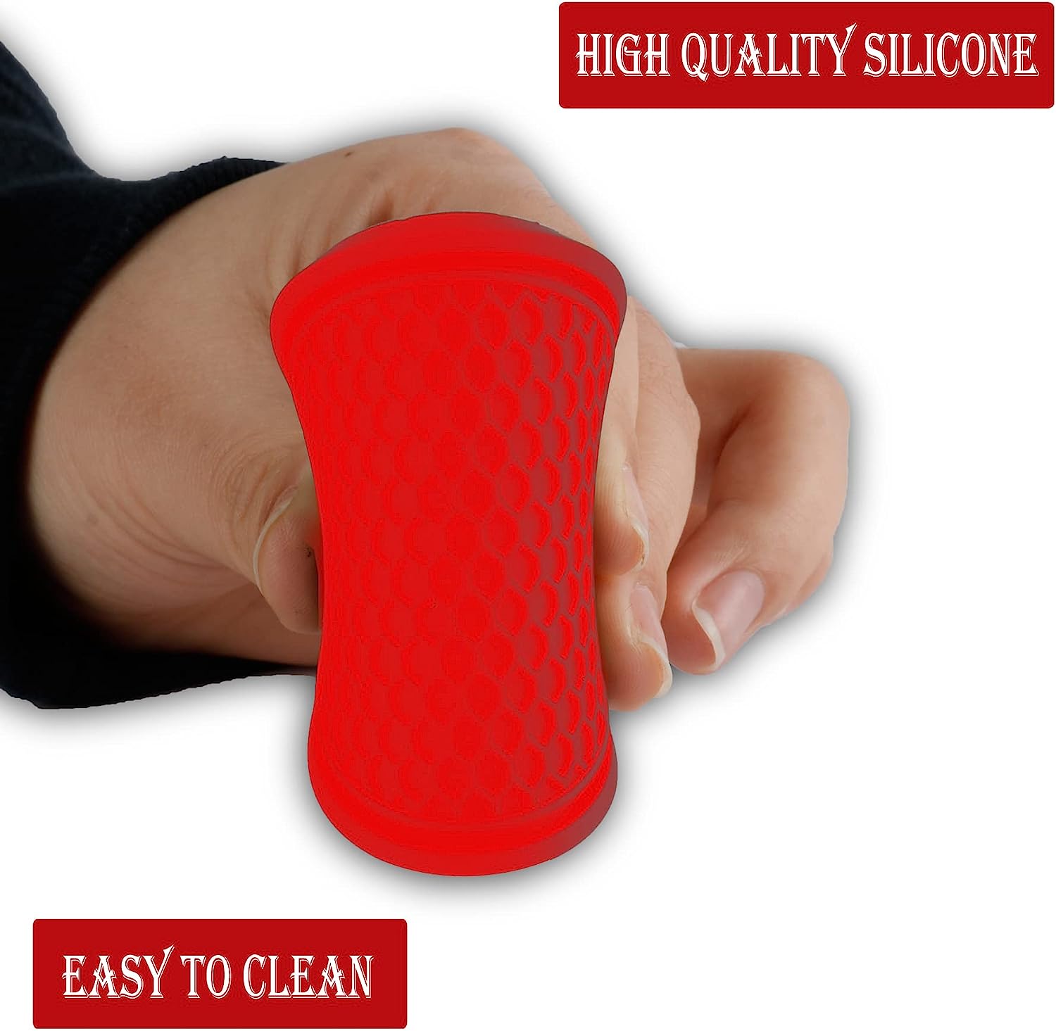 SINGARO Car Cup Coaster, 4PCS Universal Non-Slip Cup Holders Embedded in Ornaments Coaster, Car Interior Accessories, Red