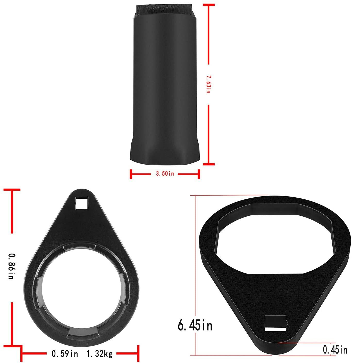For Mercruiser Bravo III Carrier Tool 91-8053741 & Blackhawk Drive Bearing Carrier Tool 91-805374 & Propeller Prop Nut Socket Wrench Tool 91-805457T 1