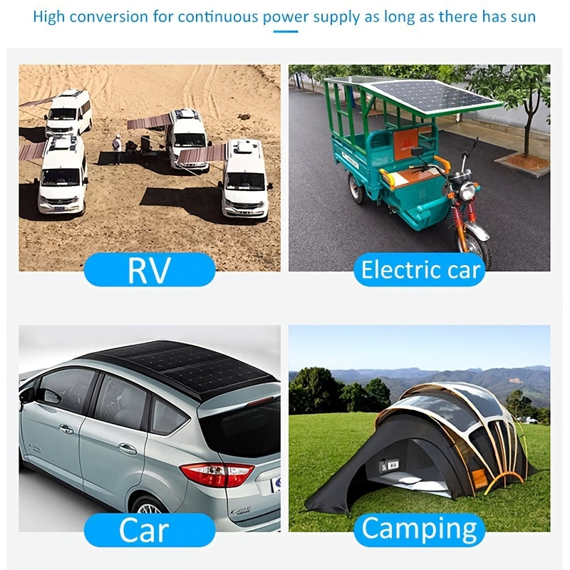 400W Power Inverter: DC 12V to AC 110V with 2 Universal Sockets, 4 USB Chargers &amp; LED Display