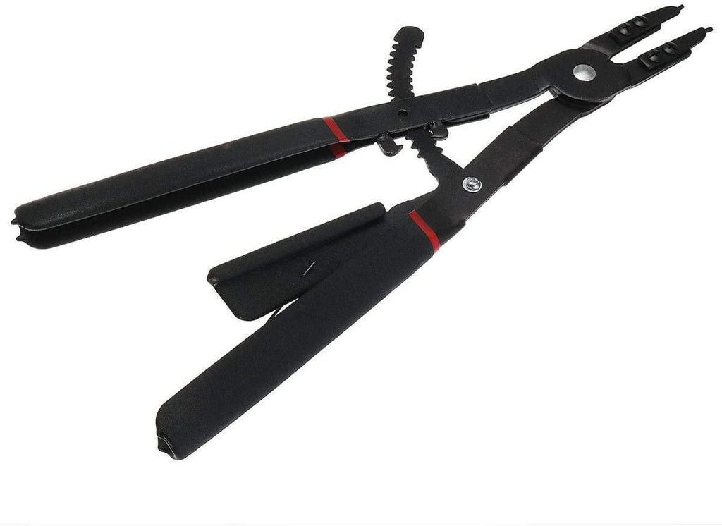 SH-CHEN Pilers, 2Pcs 16 inch Set Retaining Ring Ratcheting with Tips LarCirclip Snap Ring Pliers Universal Hand Tools Industrial Hand Tools