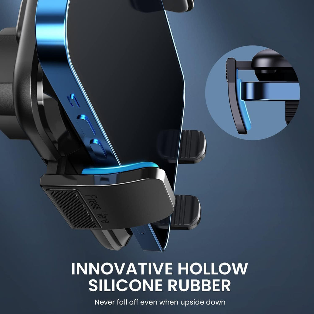 Qifutan Phone Mount for Car Vent [2023 Upgraded Clip] Cell Phone Holder Car Hands Free Cradle in Vehicle Car Phone Holder Mount Fit for Smartphone, iPhone, Cell Phone Automobile Cradles Universal