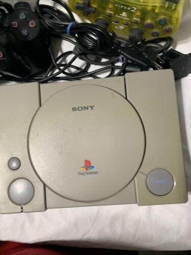 Sony SCPH-7501 PlayStation PS1 Game Console Bundle