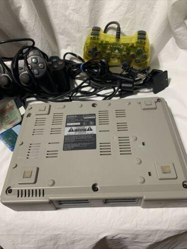 Sony SCPH-7501 PlayStation PS1 Game Console Bundle