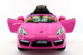Kiddie Roadster 12V Kids Electric Ride-On Car with R/C Parental Remote | Pink