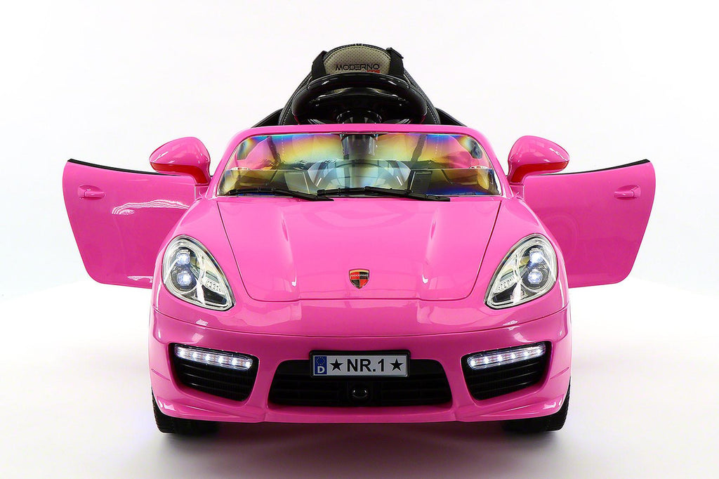 Kiddie Roadster 12V Kids Electric Ride-On Car with R/C Parental Remote | Pink