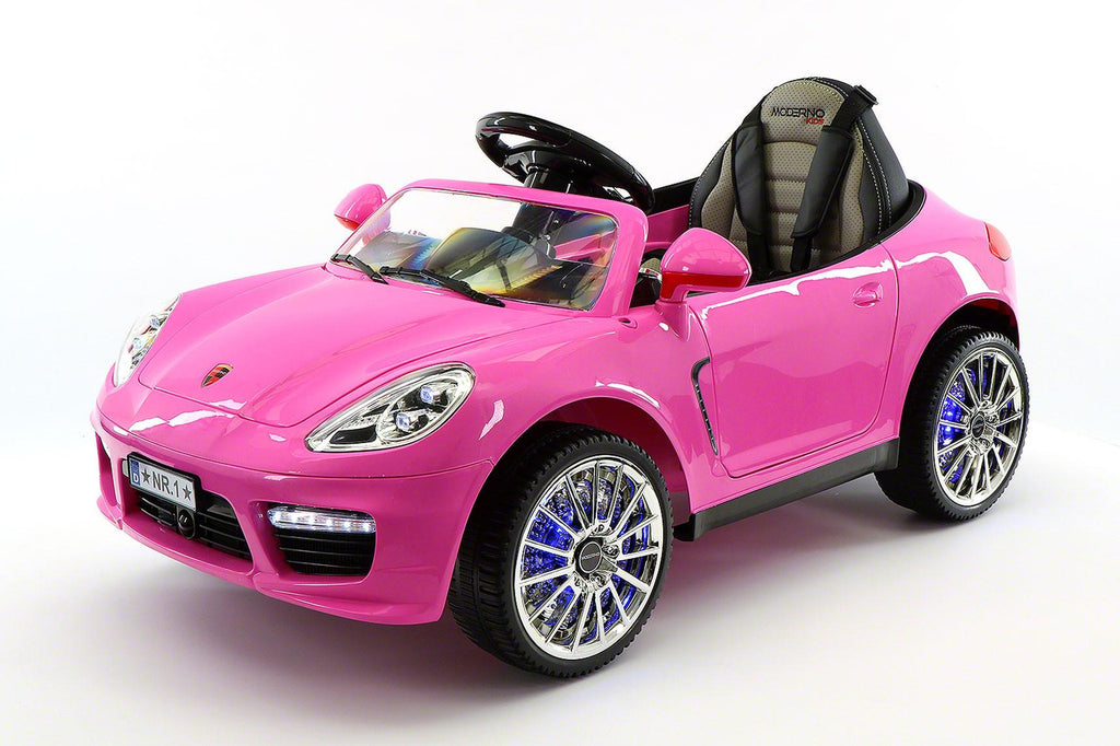 Kiddie Roadster 12V Kids Electric Ride-On Car with R/C Parental Remote | Pink