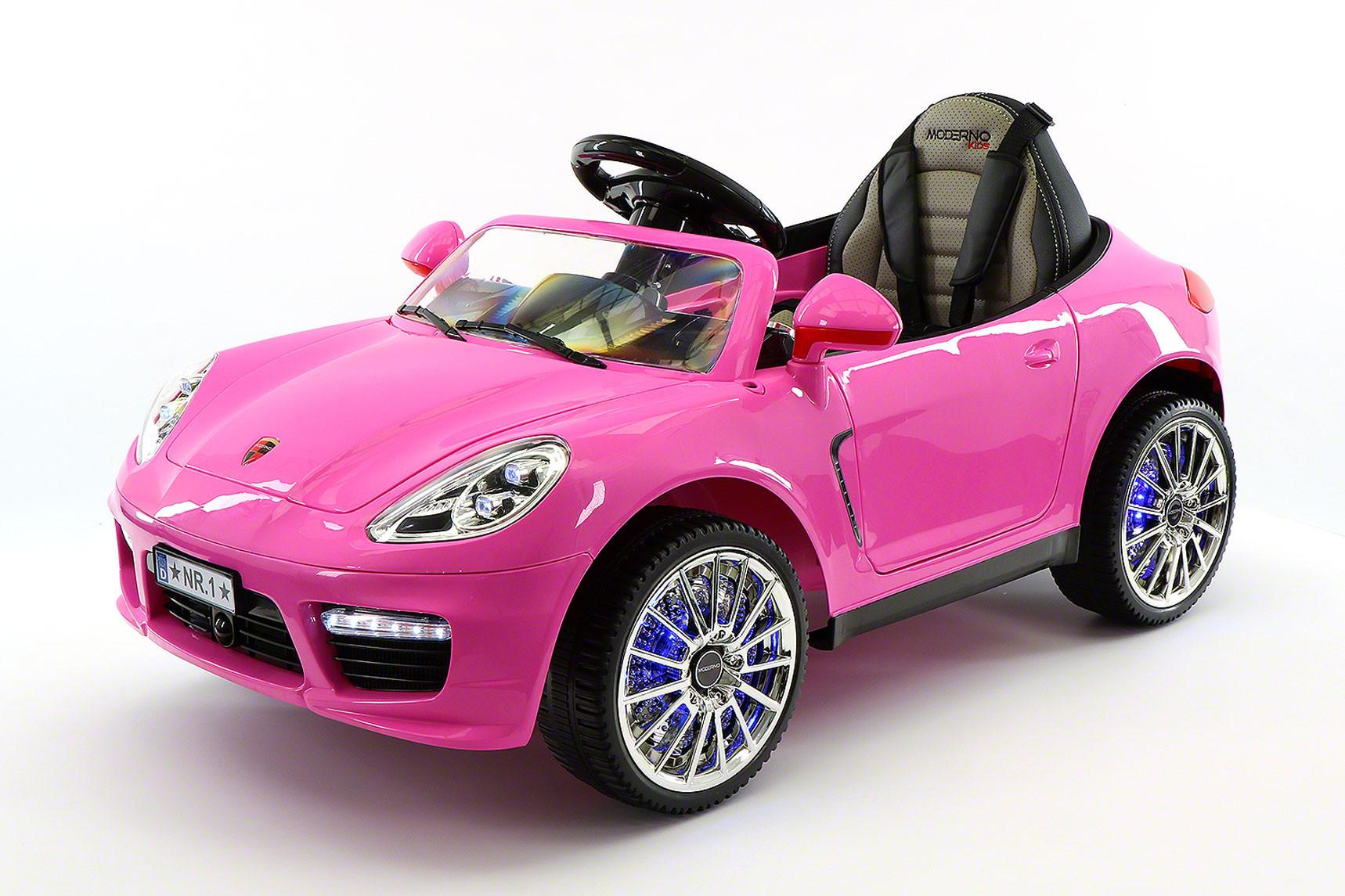 Kiddie Roadster 12V Kids Electric Ride-On Car with R/C Parental Remote | Pink